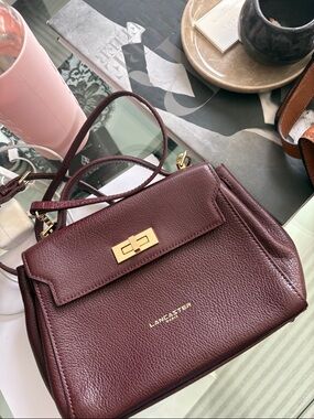 Lancaster Burgandy Bag
